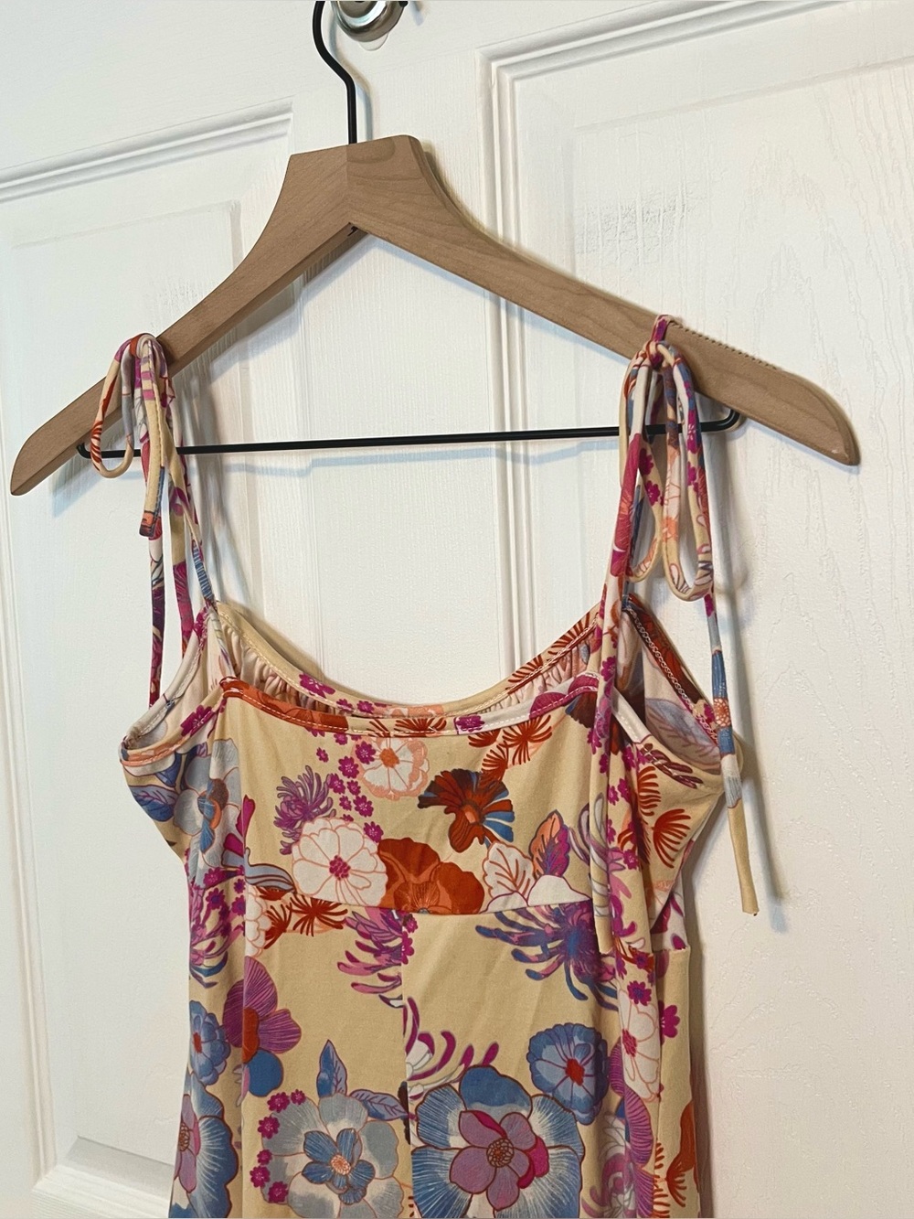 ✧･ﾟmulti-colored floral mini dress - Picture 6 of 6